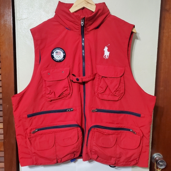Polo Ralph Lauren Other - S O L D. Polo Ralph Lauren Team USA 2020 Summer Olympics Full-Zip Utility Vest